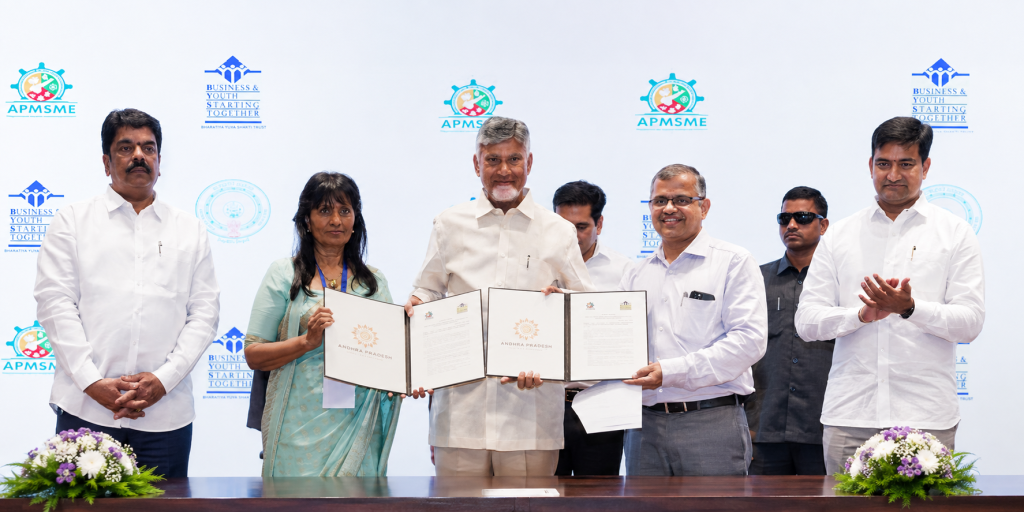 Bharatiya Yuva Shakti Trust Partners with Andhra Pradesh MSME Development Corporation to Launch Entrepreneurship Training & Mentoring Programme