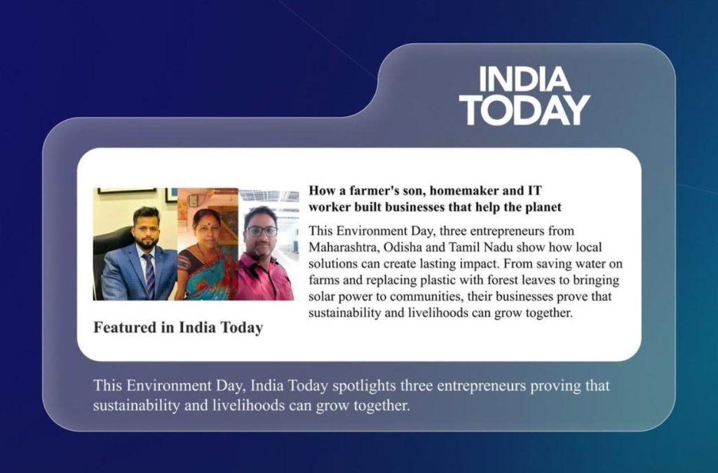 World Environment Day: 3 rural entrepreneurs turning climate solutions into jobs – India Today